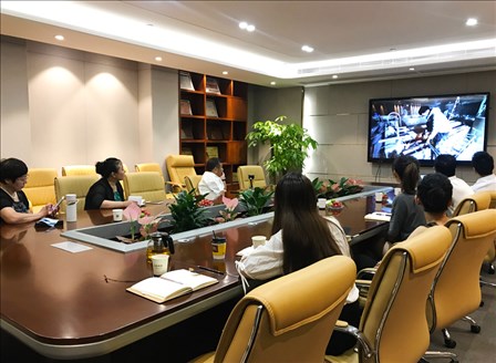 【高思设计最新动态】 欢迎北京南宫集团领导莅临深圳高思设计公司考察