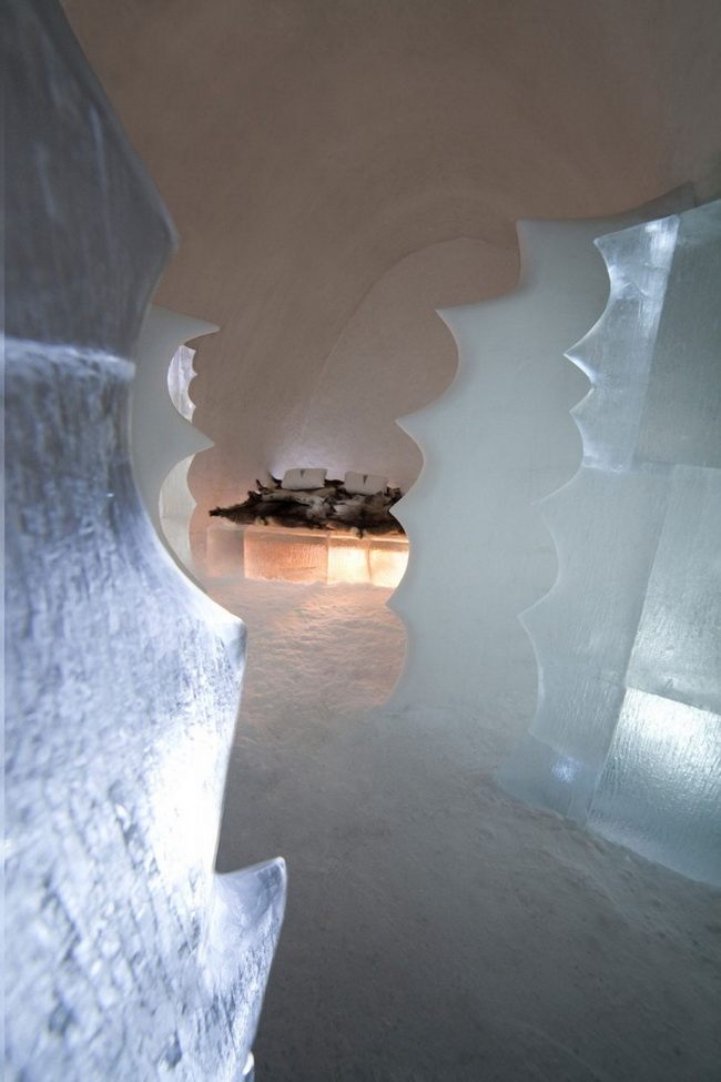 瑞典冰旅馆设计房间