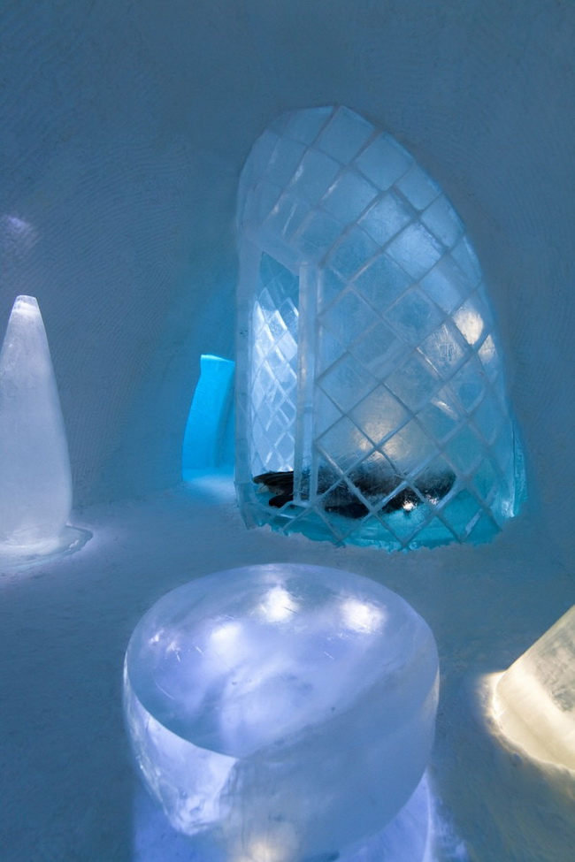 瑞典冰旅馆房间设计