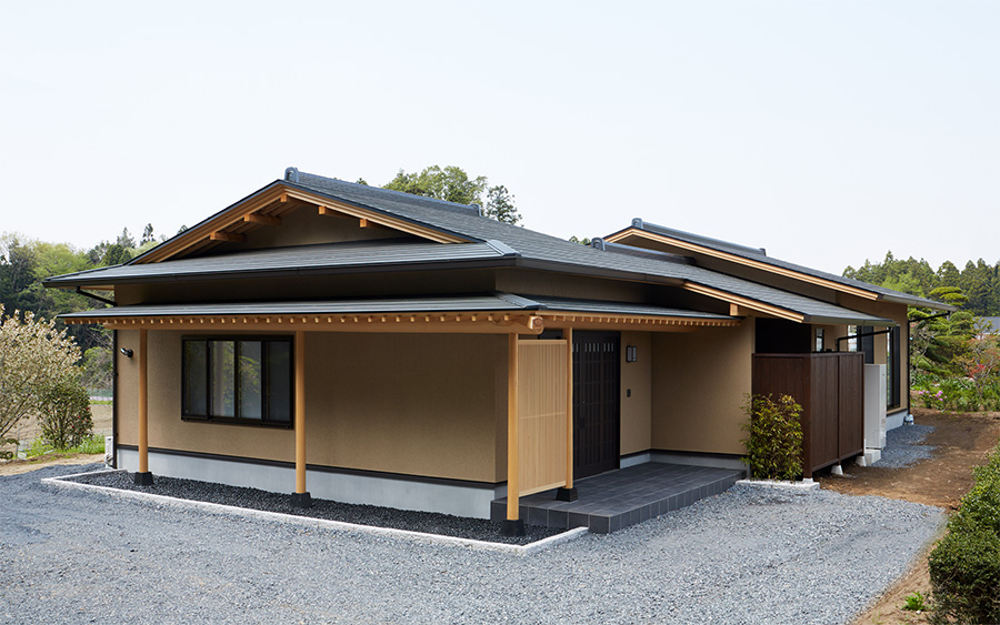 是一种平台规整,讲究实用的日本田园式住宅,是禅式风格和书院造